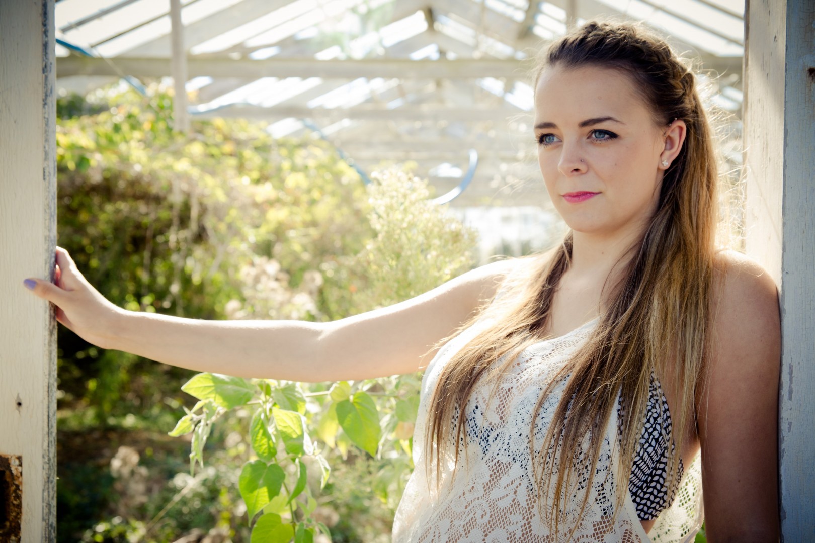 2nd Shoot with Katelin in a disused Greenhouse