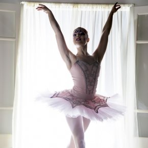 Dancer in a Window